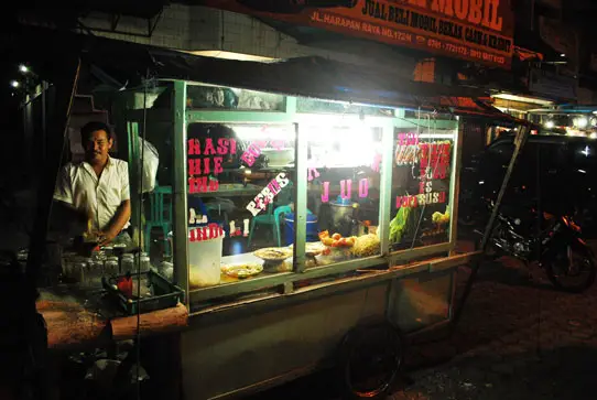 Hawker Food In Indonesia